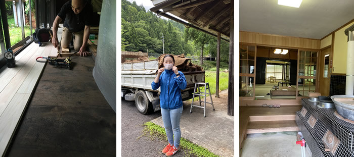 京都・広河原山荘「木の体験ショールーム」